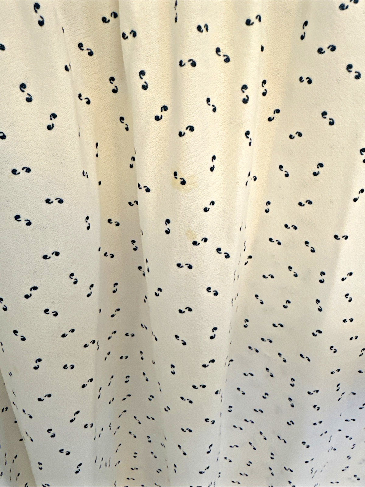 Vintage Women’s Dress Cinched Waist Retro Ruffle Collar Romantic Size 10