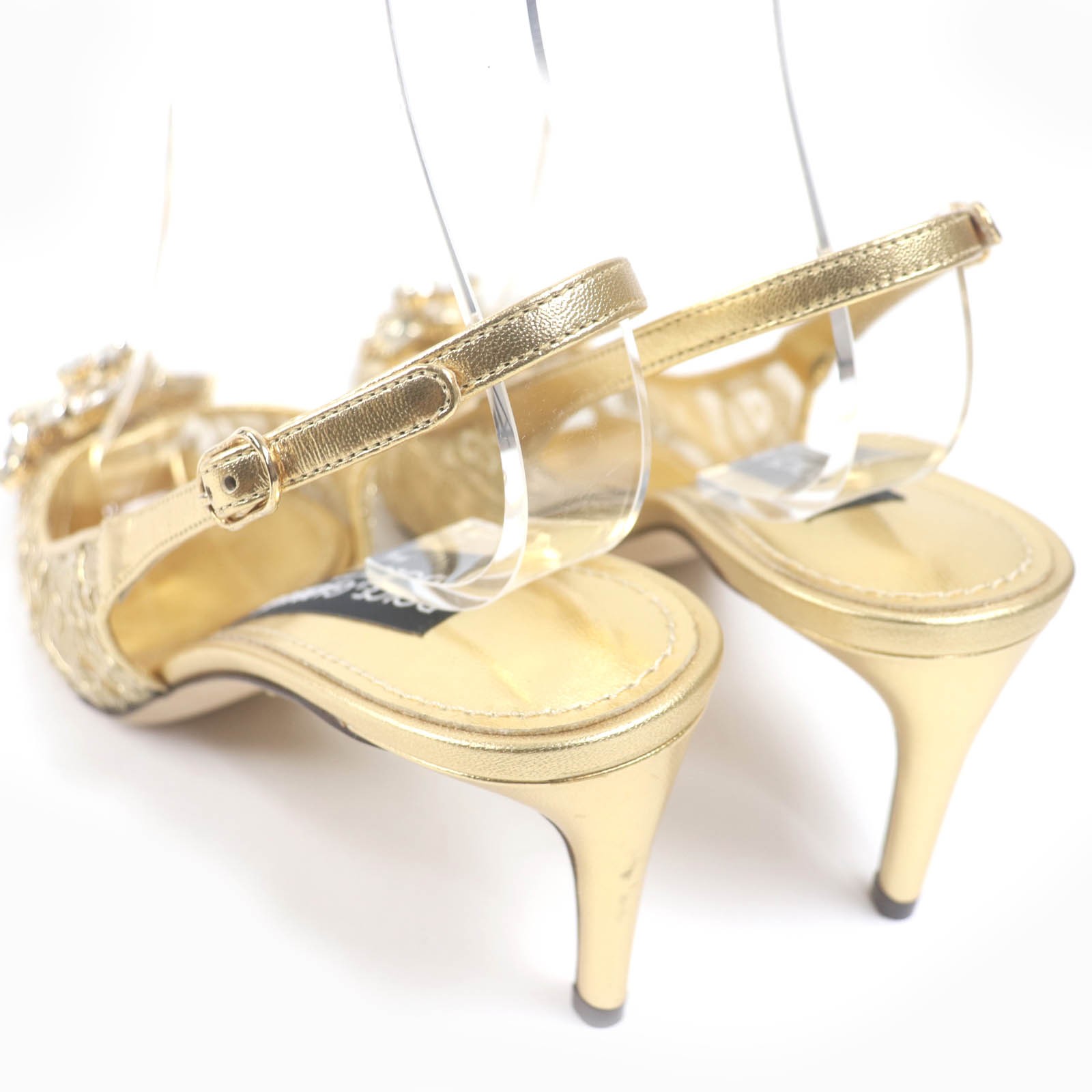 Dolce&Gabbana Rainbow Lurex Lace Pumps – DUTY FREE