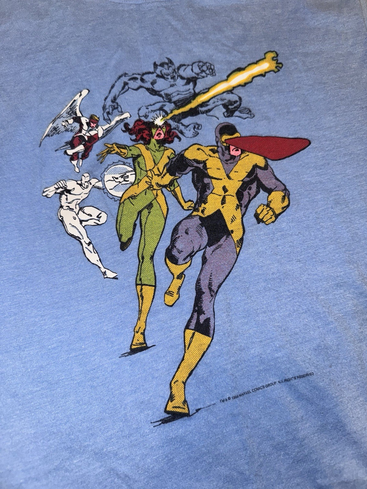 Vintage 1986 Marvel X-men Youth Screen Stars T-shirt Size M