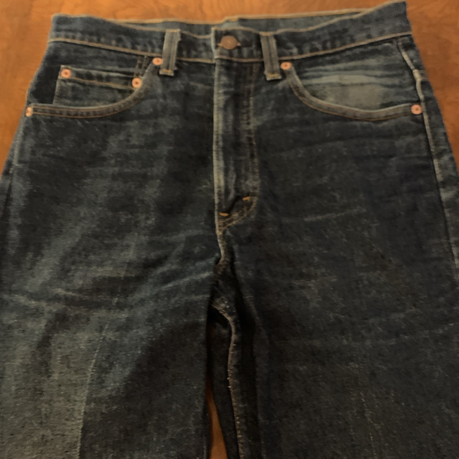 Vintage Levi’s Men’s 1988 517 Blue Jeans 32×33 Made USA Red Tab Red Bat Wing Tag
