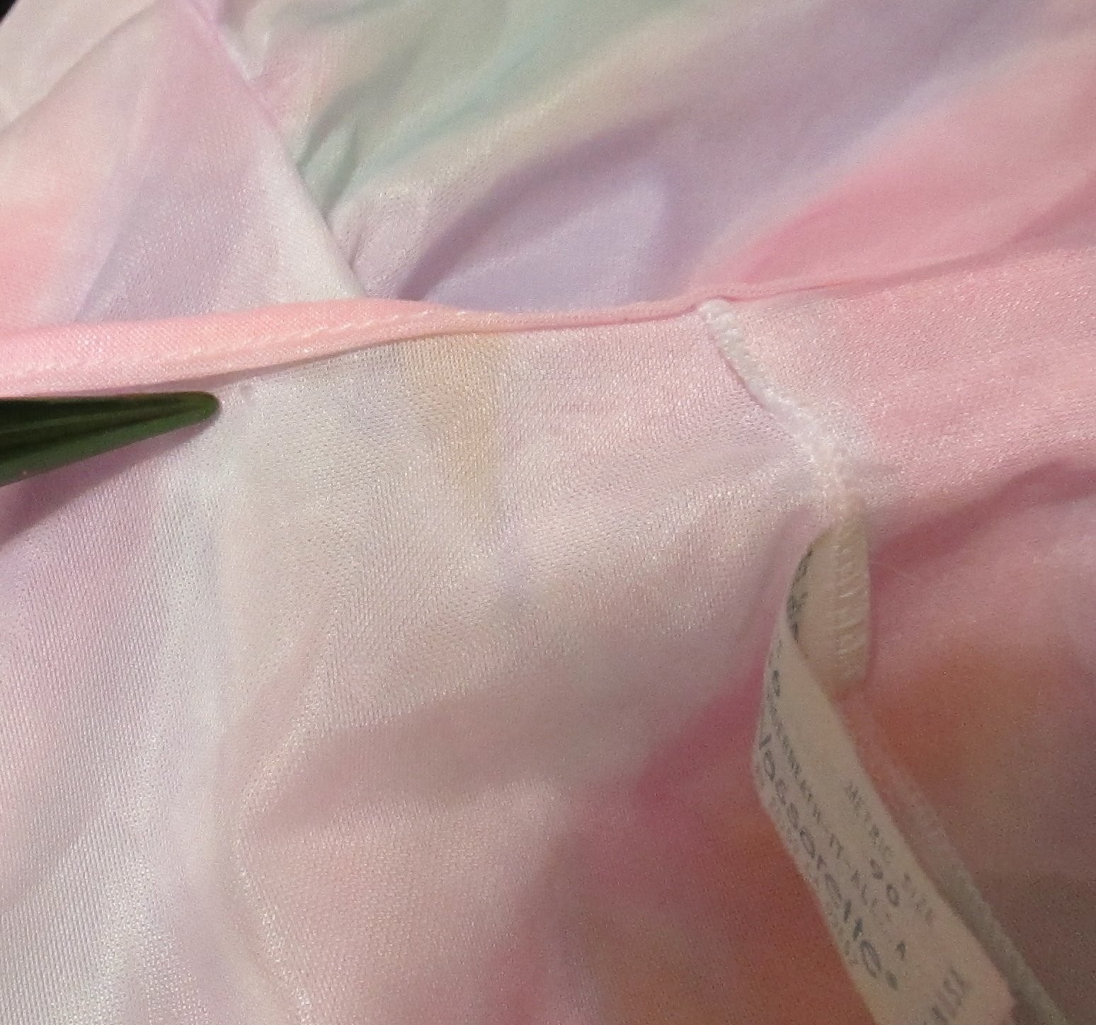 VTG Vassarette Lingerie Romper Teddy size 36 Silky Smooth Pastels Playsuit USA