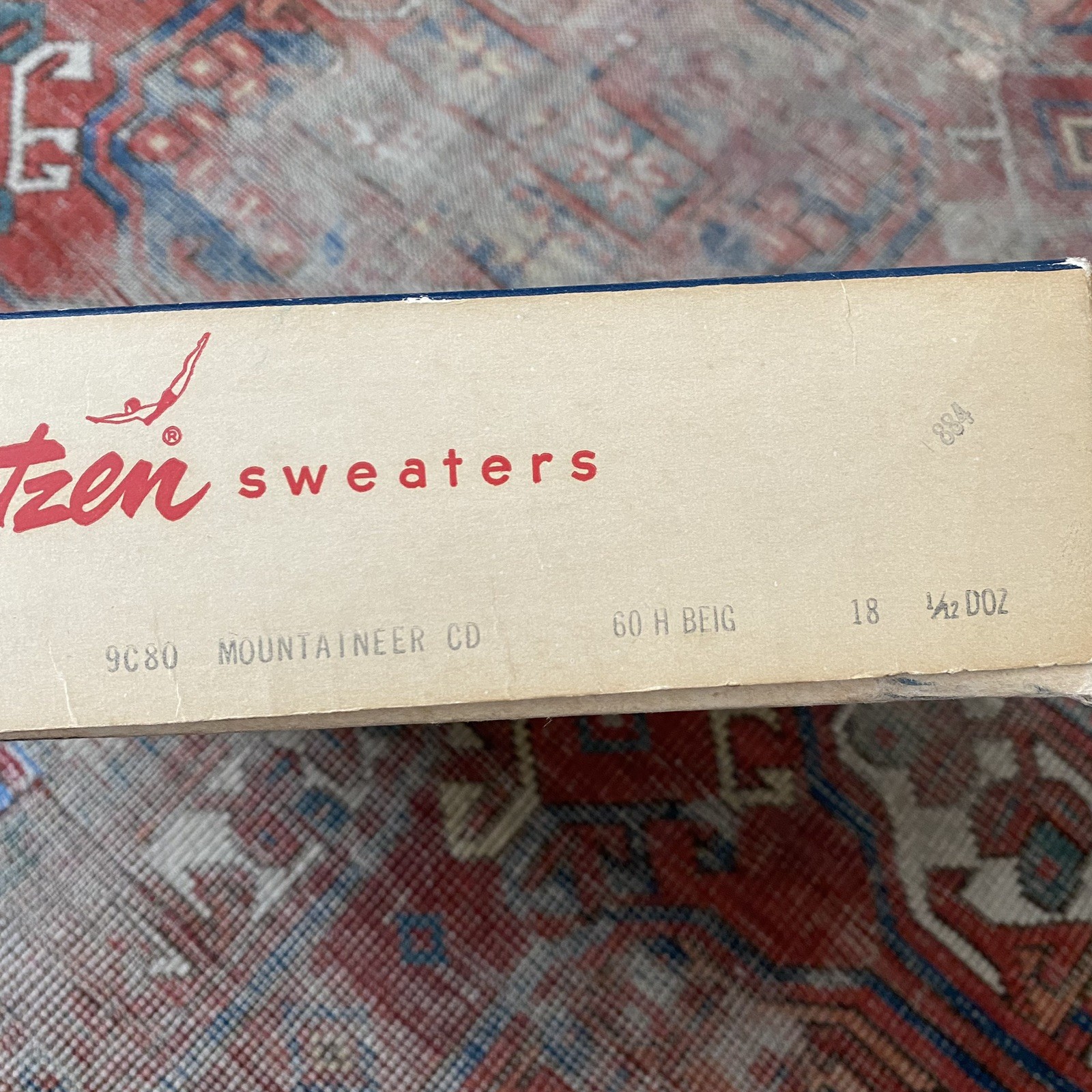 Vintage 1930s Jantzen Wool Swimsuit Bathing Suit Deco Mint Green w/Box Portland