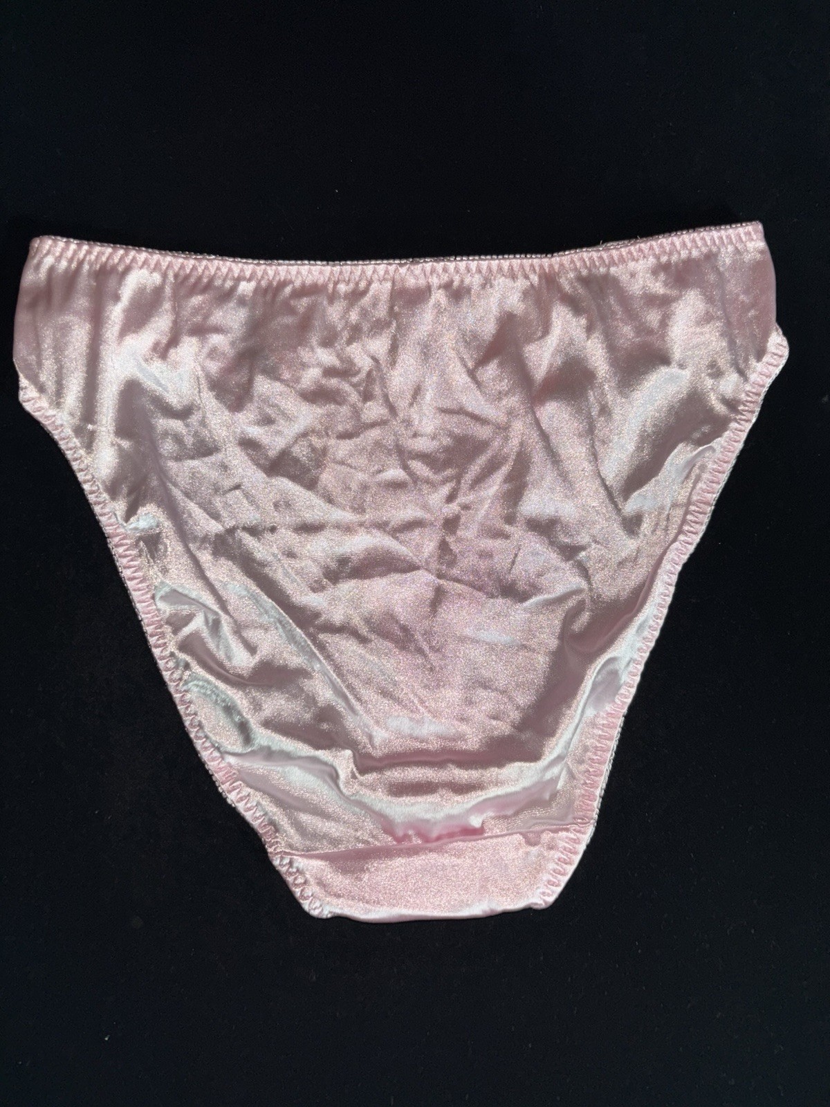 Vintage Victoria’s Secret Pink Second Skin Satin Sissy Panties Sz S NWT