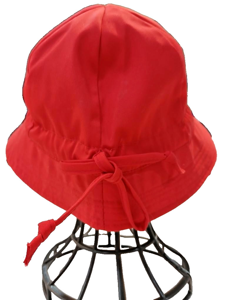 Vintage London Fog Bucket Hat – Nw/oT – Red – Adjustable – Cotton – Packable