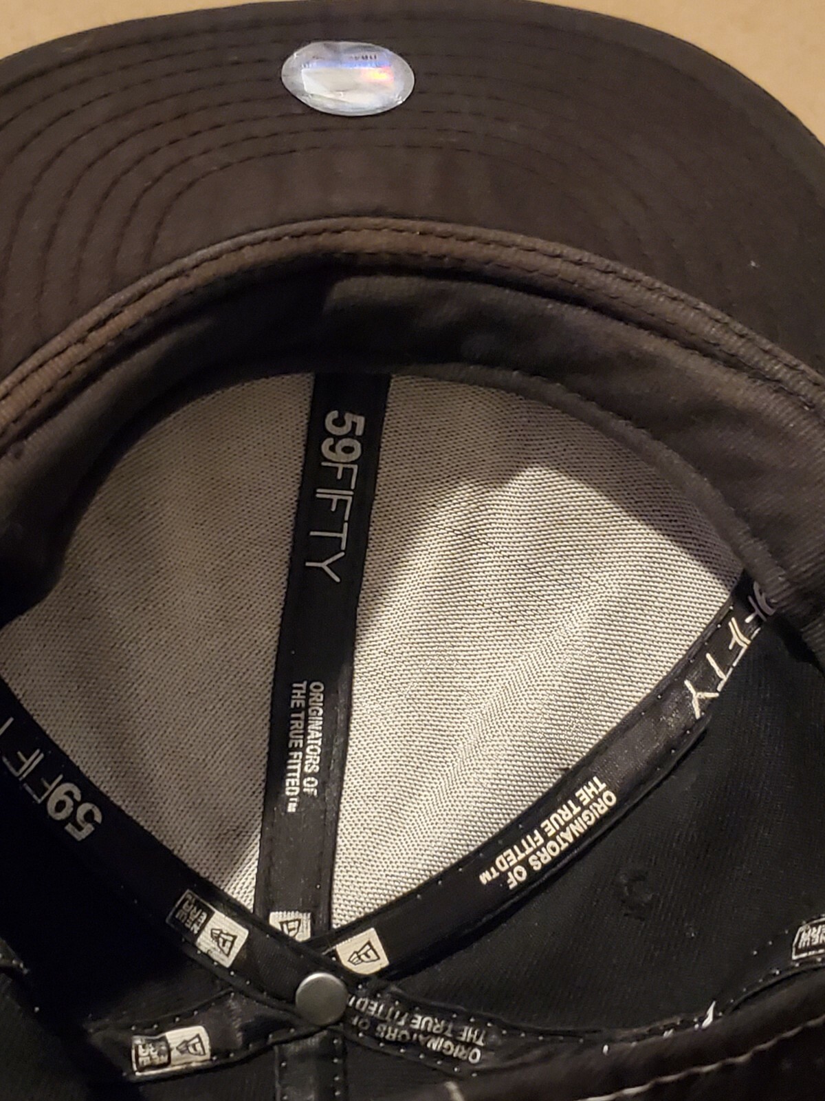 Rare Vtg Orig 1990’s New York Yankees MLB New Era Graffiti Fitted Hat Cap 7-½