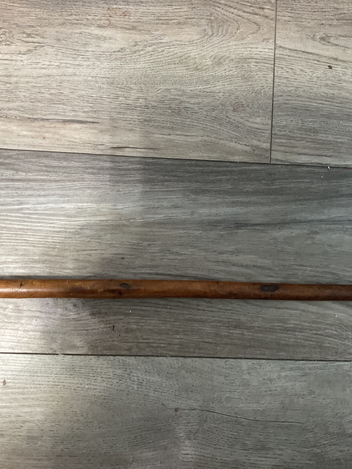 ✨ANTIQUE 19TH CENTURY WOODEN HAND CARVED NATIVE INDIAN & HORSE WALKING STICK✨