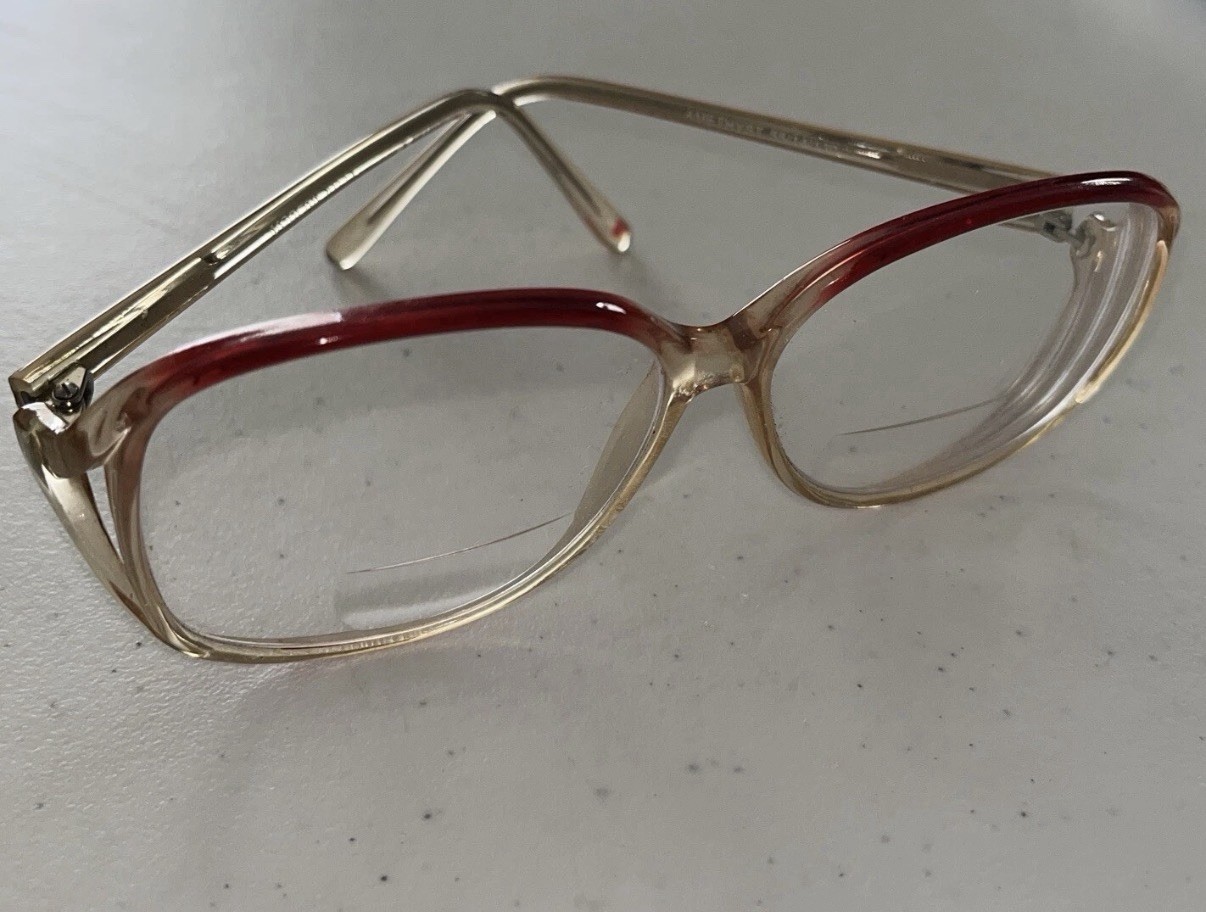 Modern Kitty Eyeglasses Frame Vintage Amethyst Retro