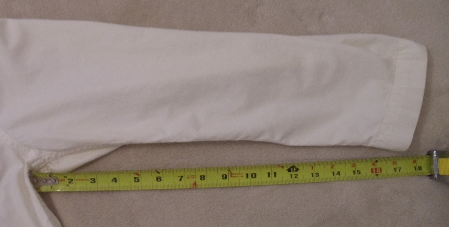 Vintage 1940s USDA Large Men’s White Sanforized Cotton Chore Coat Jacket 44 RG