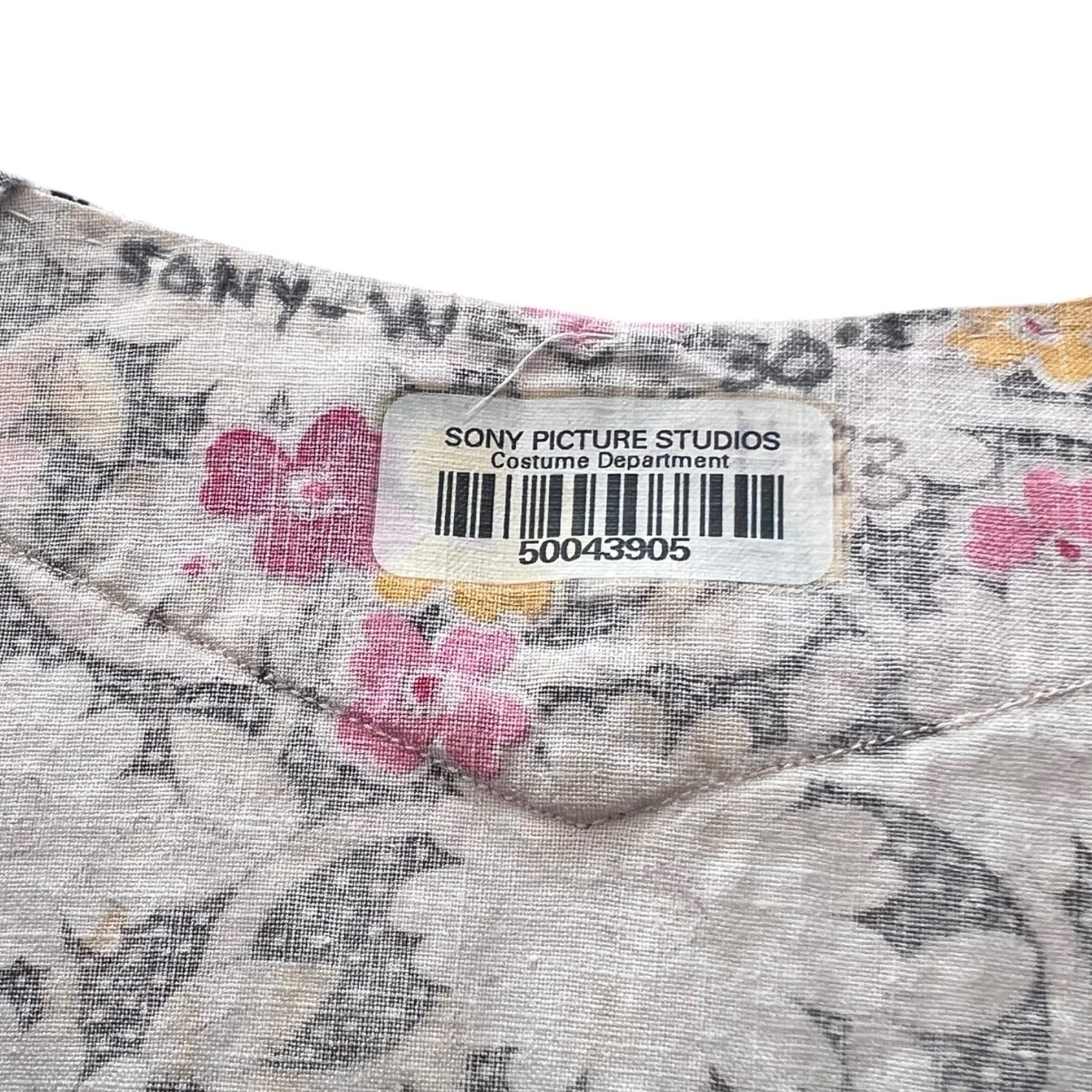 Vintage Antique 1930s Feed Sack Cotton Floral House Dress XL Plus
