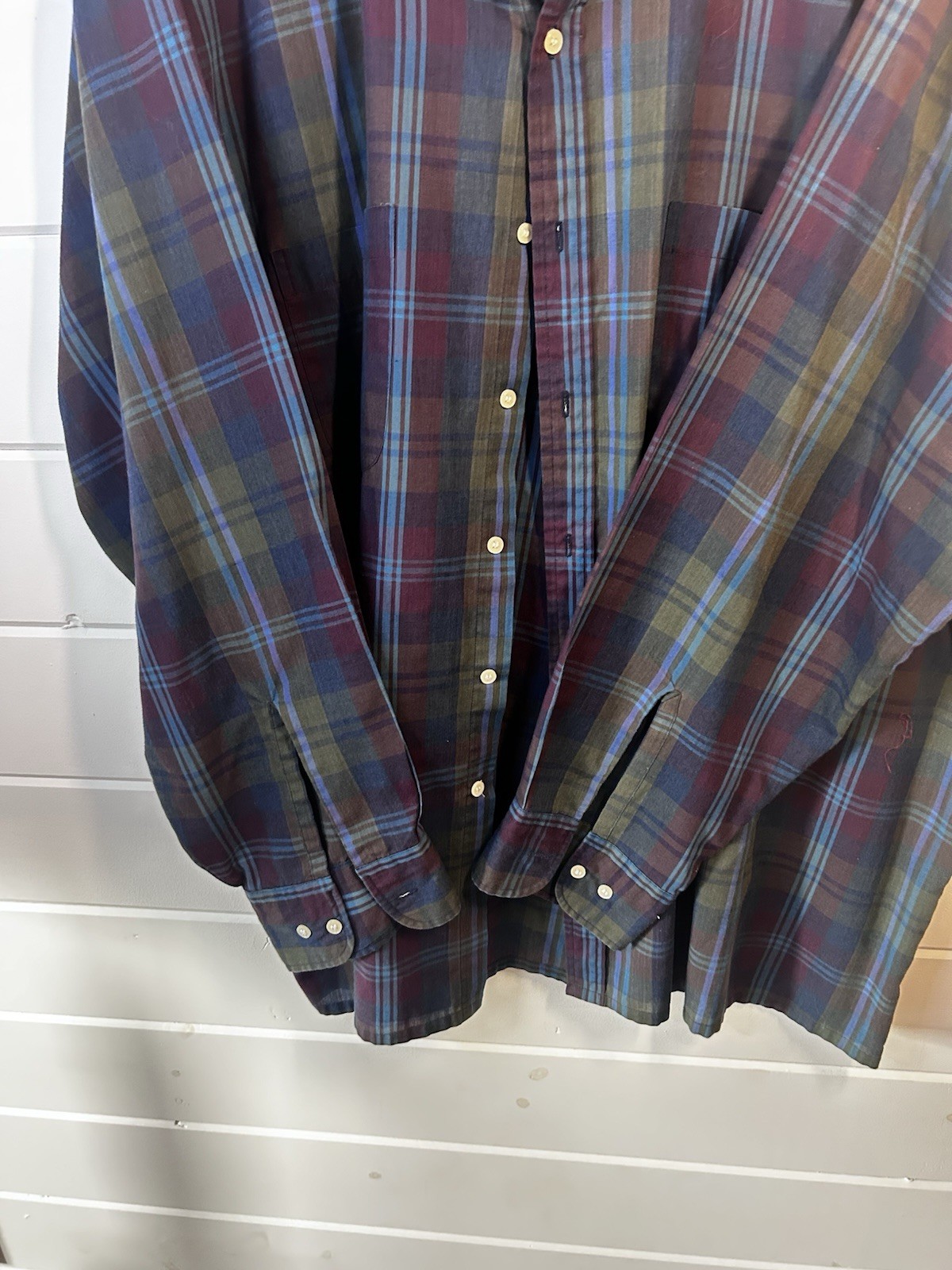 Vintage Men’s 3XL Long Sleeve Shirt Button Up