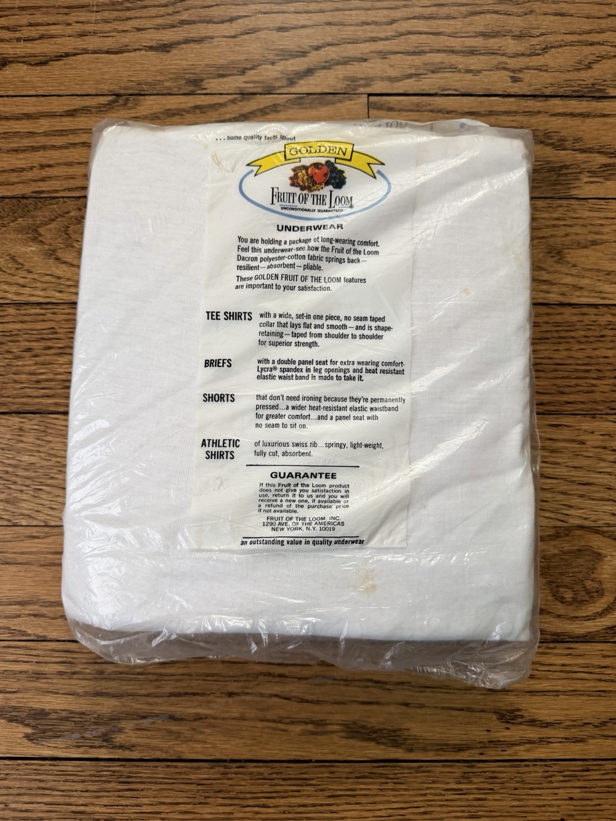 VTG Fruit Of The Loom Golden T-Shirts 50/50 Tee Size XL Undershirt 3 Pack
