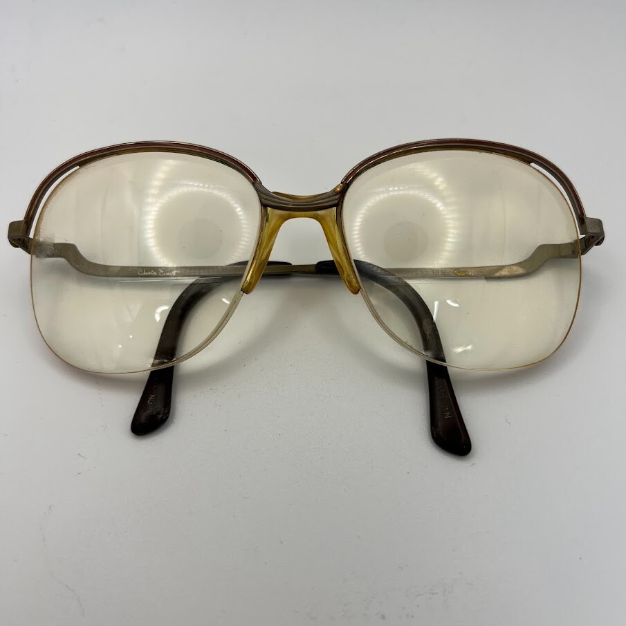 Vintage Heavy Chris Evert Lloyd Oversized Eyeglasses 135 mm