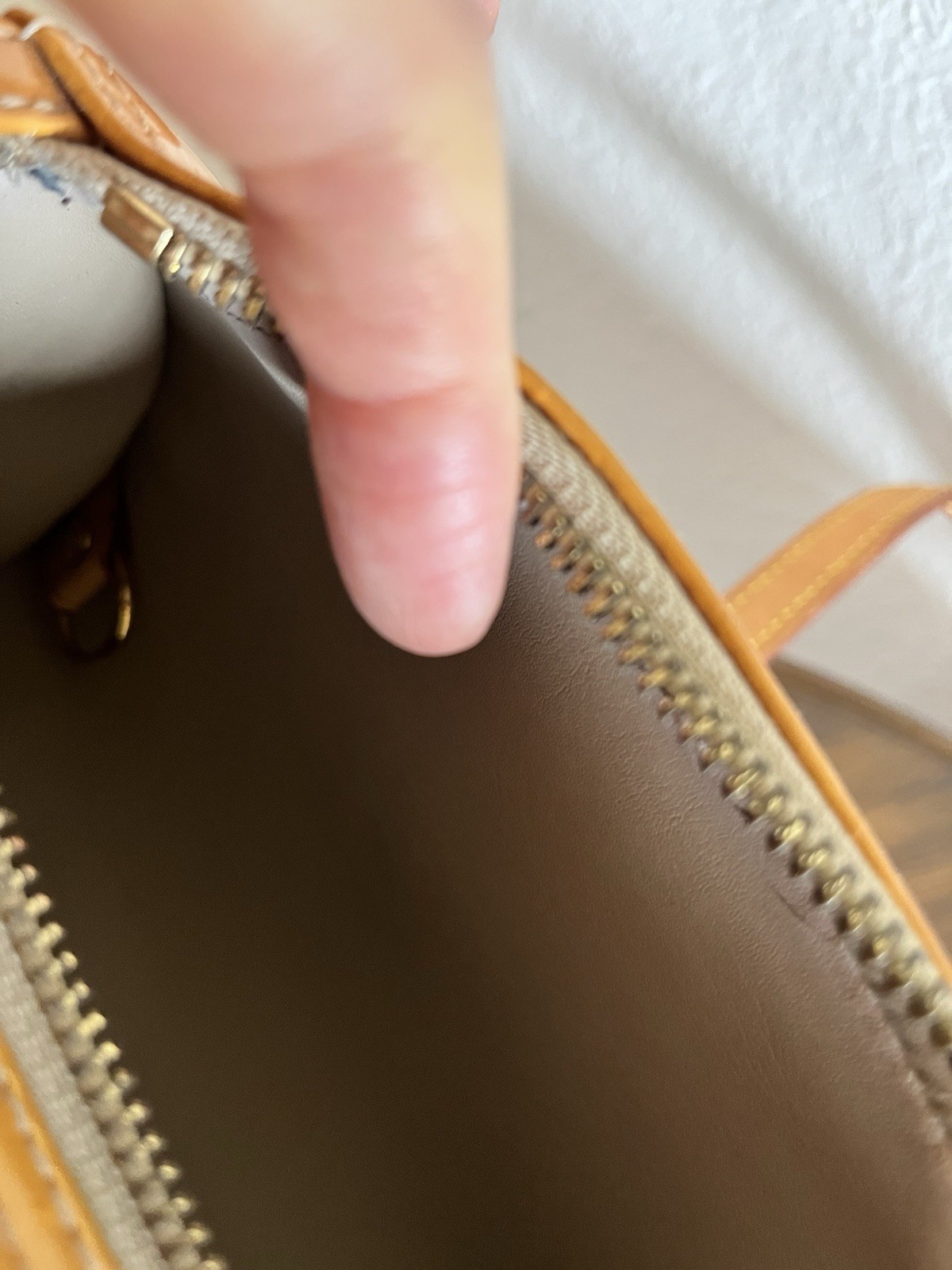 Vintage LOUIS VUITTON Monogram Vernis Bedford Bag, Signed, Made In France