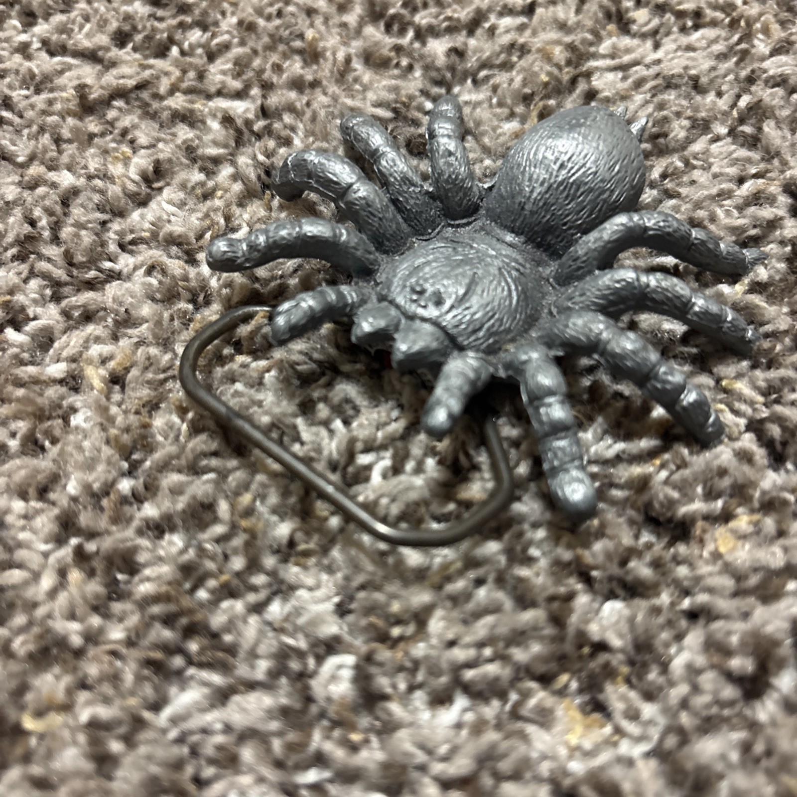 Vintage 1996 GAP Tarantula Spider Belt Buckle Pewter Metal Novelty Goth Biker