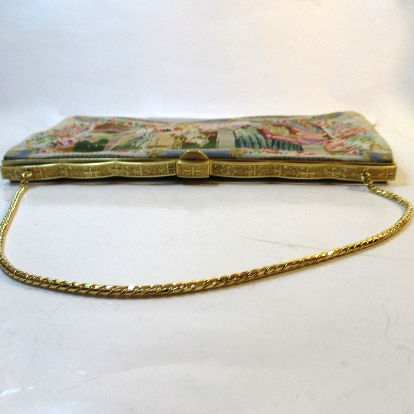 Vintage Petit Point Purse Scenic Walborg Saks 5th Avenue – SELLER PAYS US TARIFF