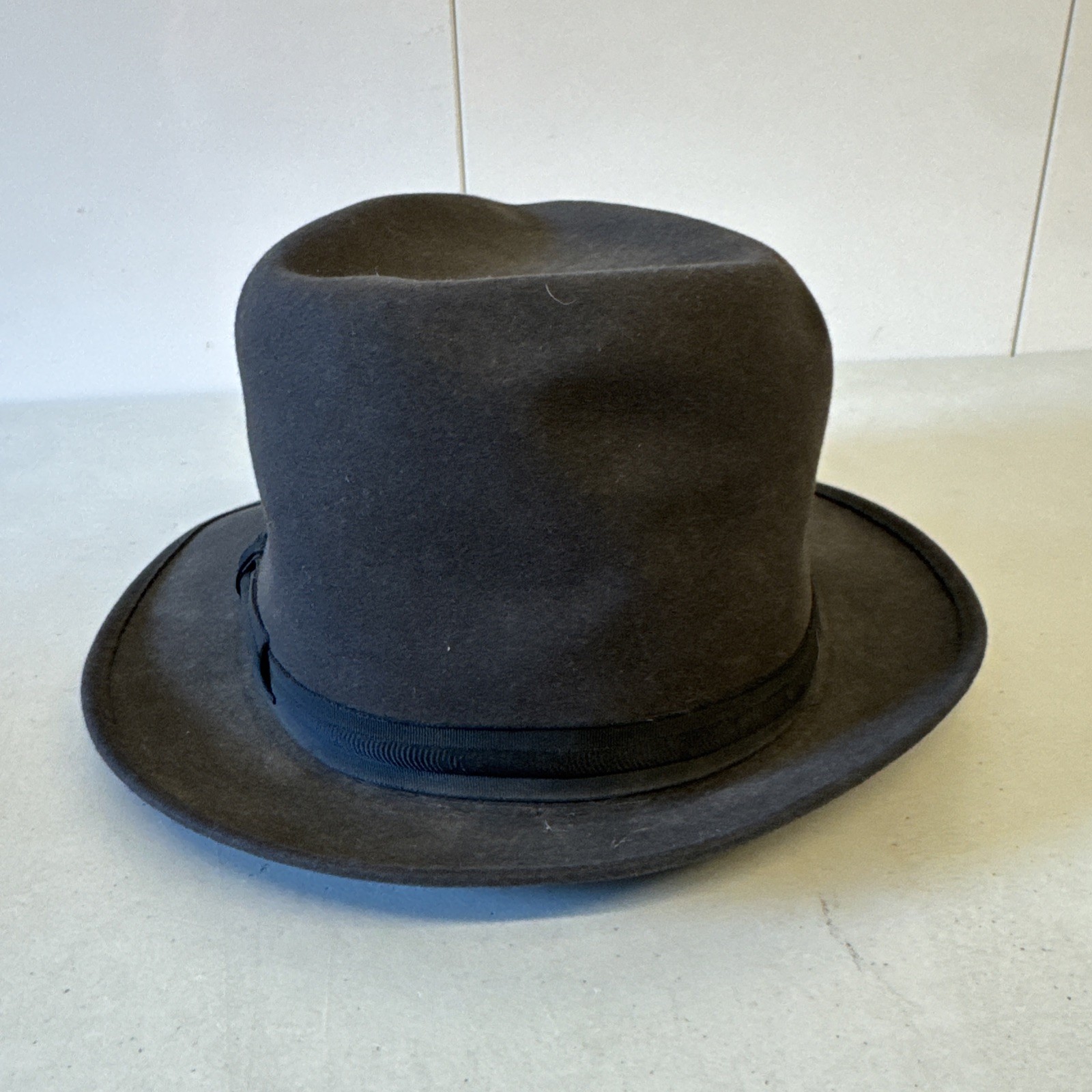 Vintage Royal Stetson Fedora Hat Falcon 7 1/4 Made In USA – RARE Gray