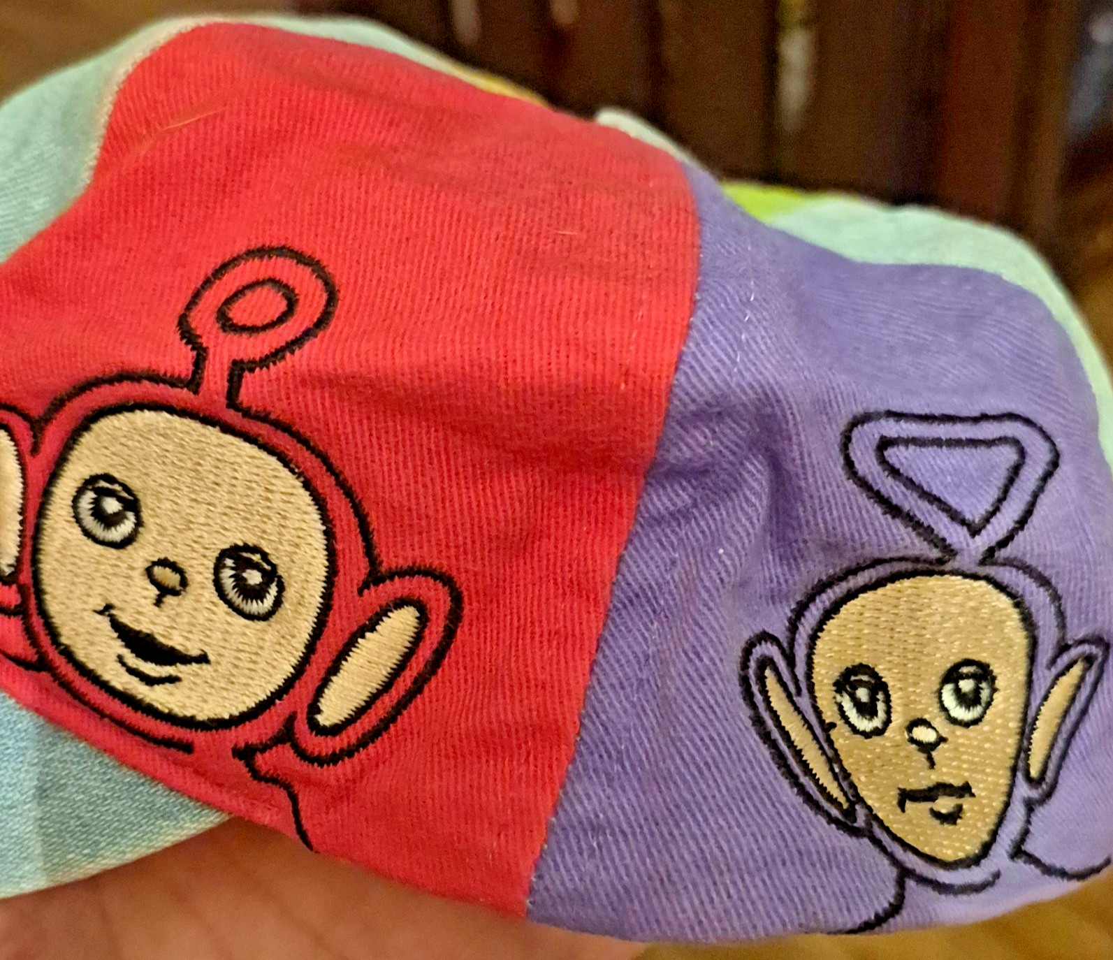 Vintage Teletubbies Toddler Hat in Good Condition by Ragdoll UK 1998