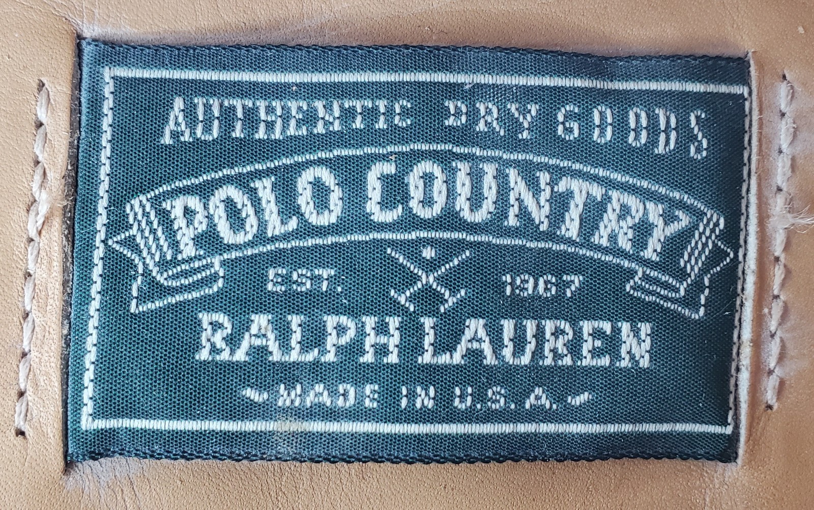 Vintage 1980s-90s Polo Country Ralph Lauren Leather Driving Loafers~Size 10~USA