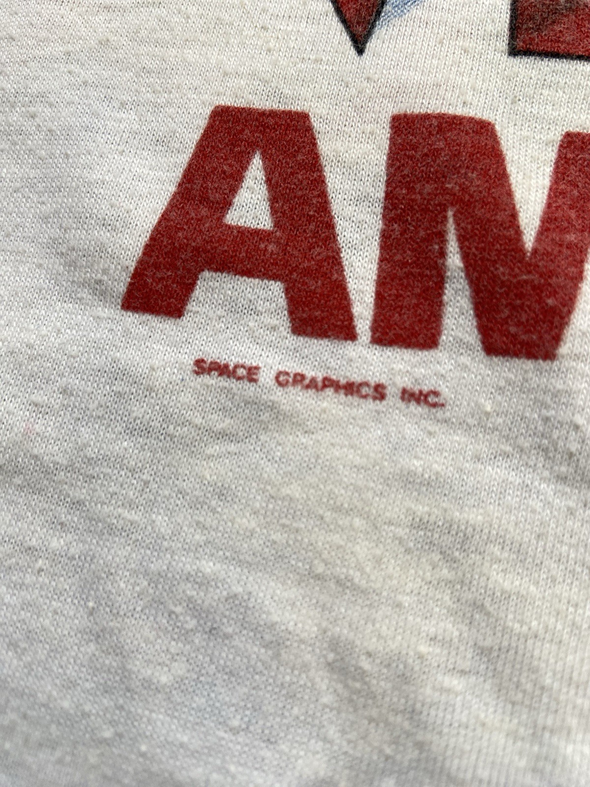 Vintage 1980s The Who American Tour 1982 T-Shirt Raglan 3/4 Baseball Tee Large