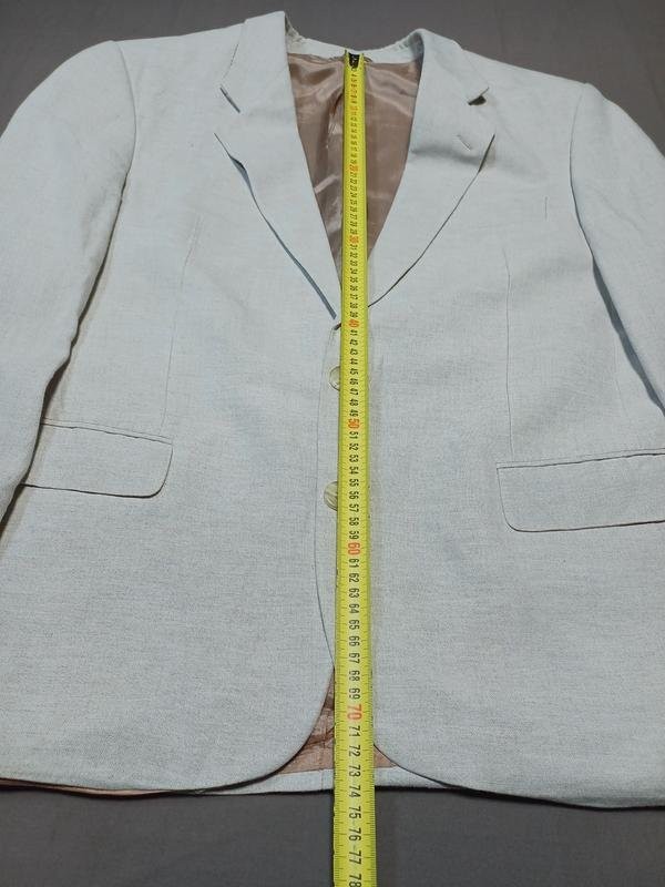 Men Paolo Negrato Blazer White Viscose 38 / M / 46