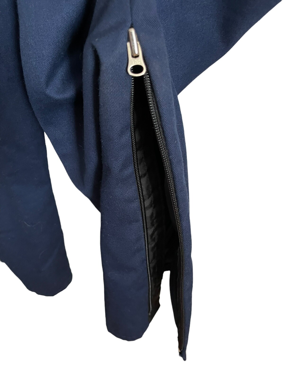 Vintage 1970s Sears Work Leisure Suit Size 42 Tall Blue Cotton Polyester VGUC