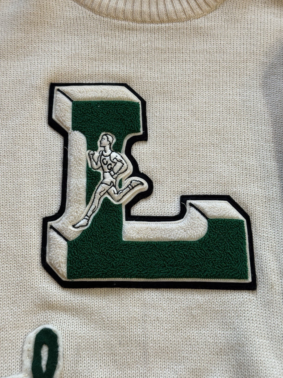 Vintage 1976 Reynolds & Brown Sporting Goods Grand Rapids CC Varsity Sweater XL