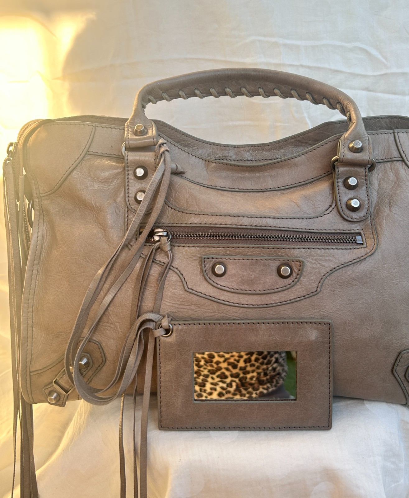 Vintage Balenciaga 2004 Classic Le City Medium | Army Green
