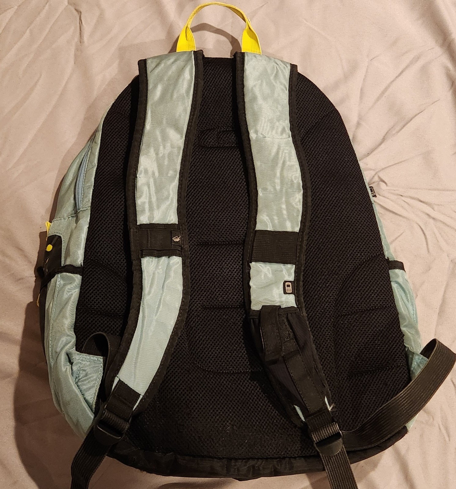 Oakley Echo Charlie Multicolor Laptop School Hiking Backpack Blue Yellow