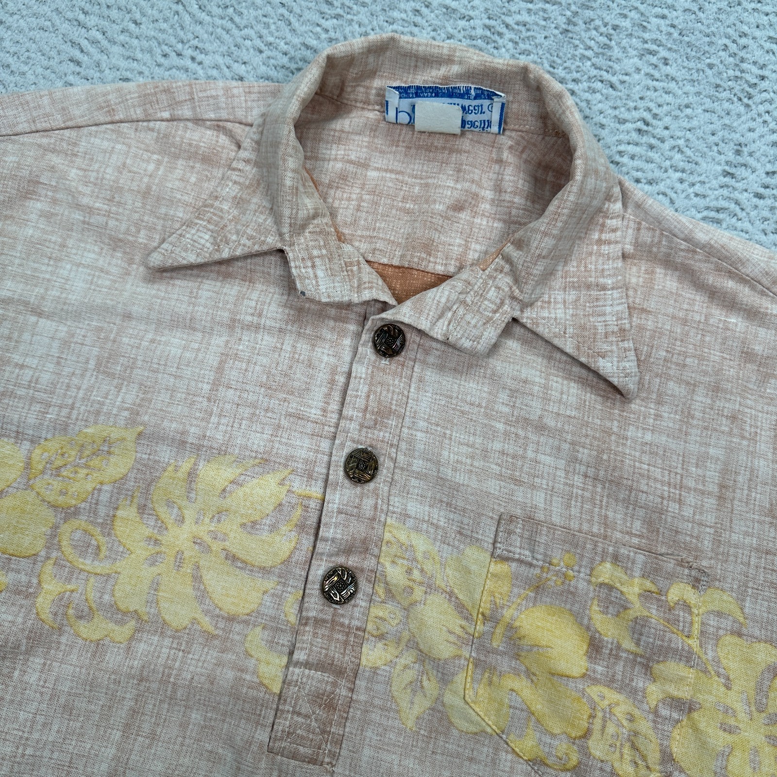 Vintage OP Ocean Pacific Polo Men’s Size Large Sunwear Hawaiian Beach Surf
