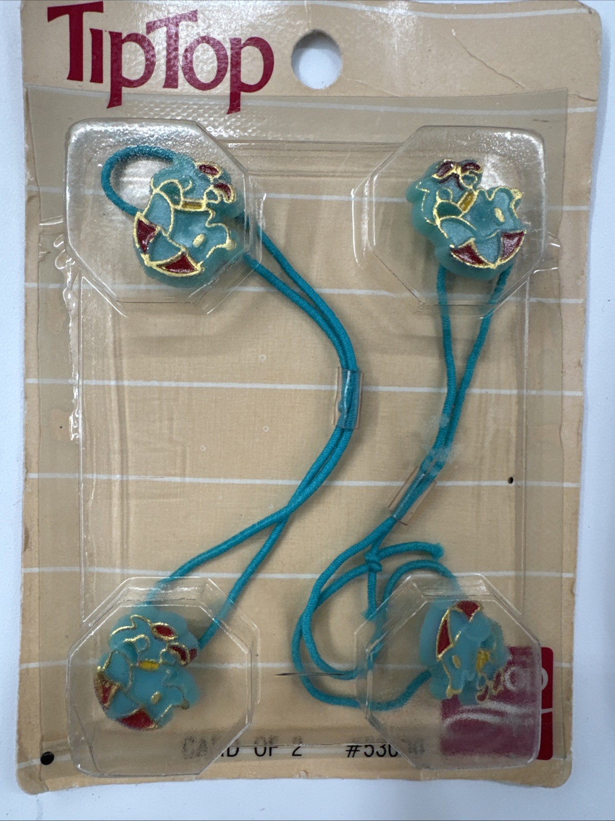 Vintage 80s Girls Womens Ponytail Holders Lot of 28 Retro Goodys Tip Top Mermaid