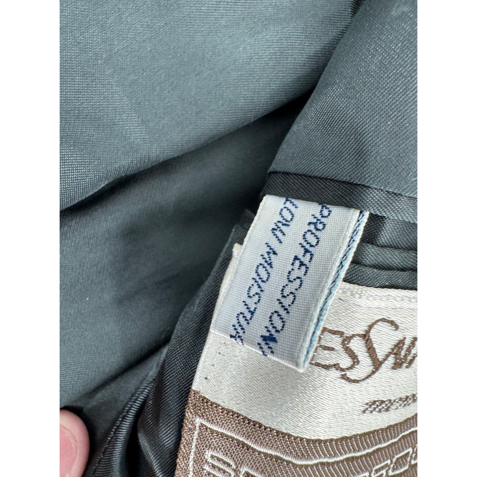 Yves Saint Laurent Blazer Mens 40 Black White Textured Made in France Sport Coat