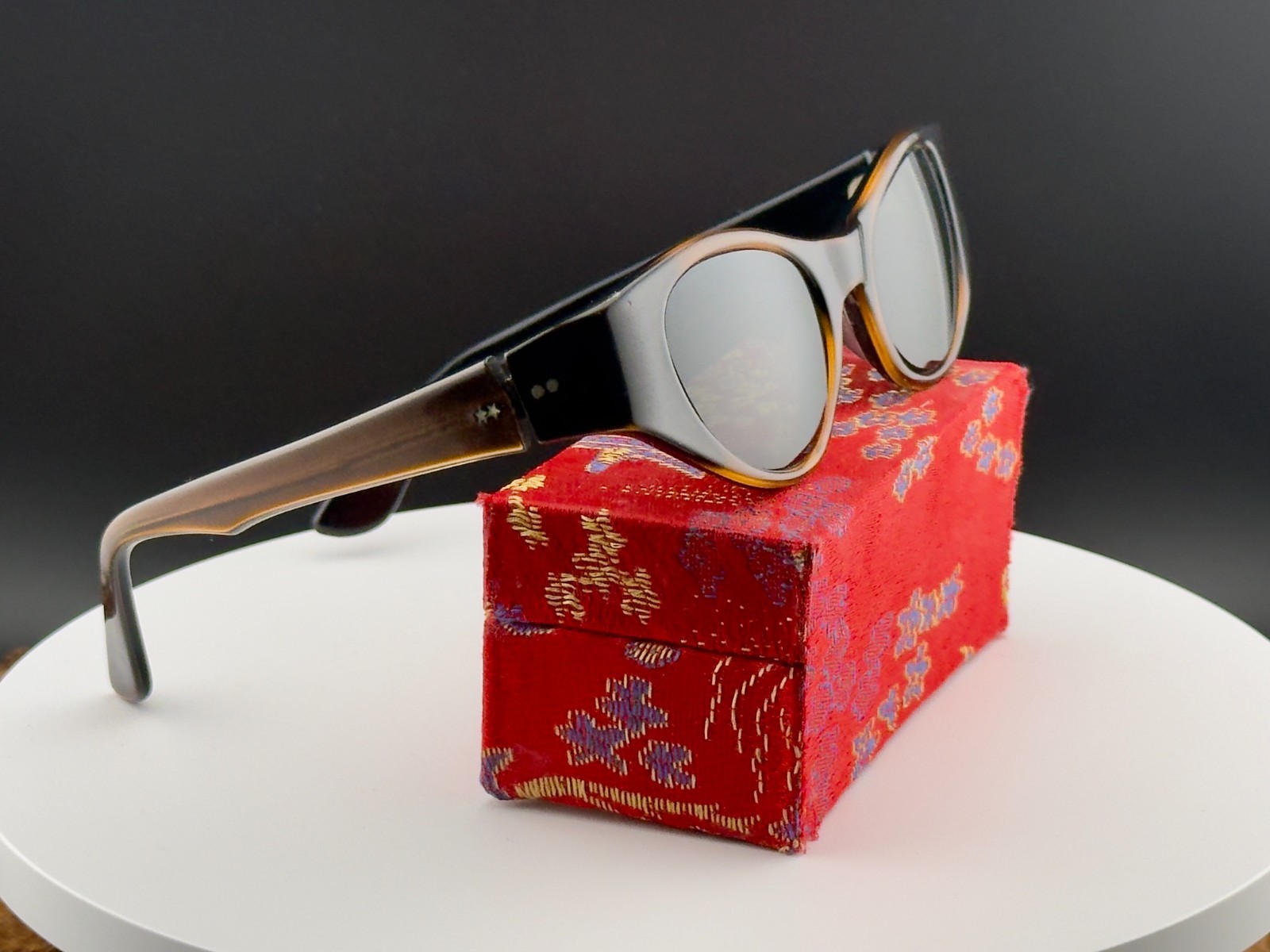 Vintage Cat-Eye Titmus Optical Company Cabaña Rx Sunglasses Model TS-4595