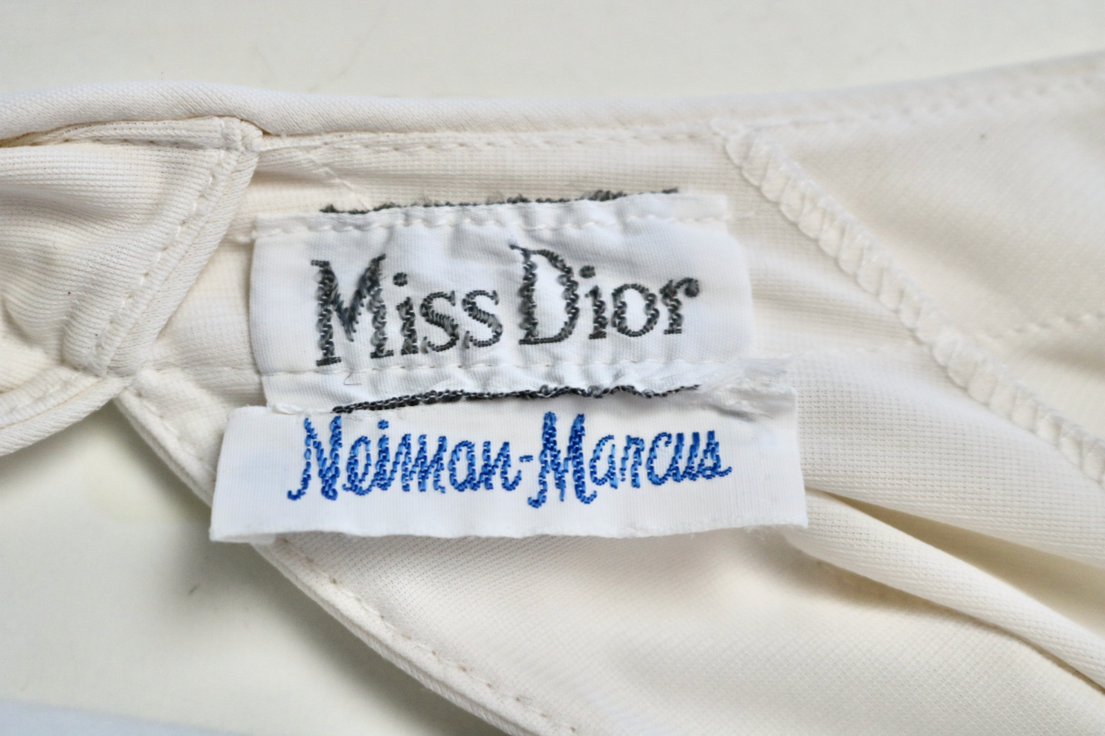 CHRISTIAN DIOR vintage Miss Dior wrap lounge wear gown M