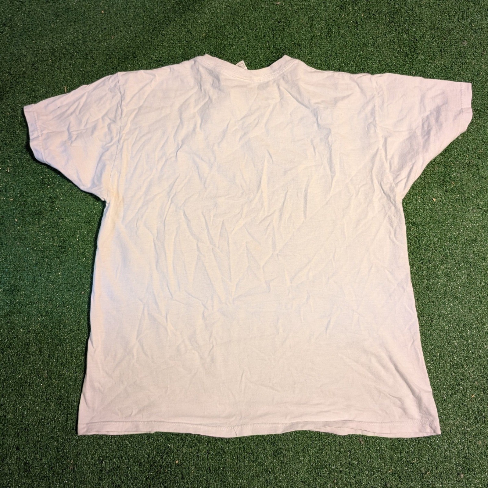 Vintage Cerruti 1881 Logo T-Shirt White Fruit of the Loom Heavy Cotton Size L