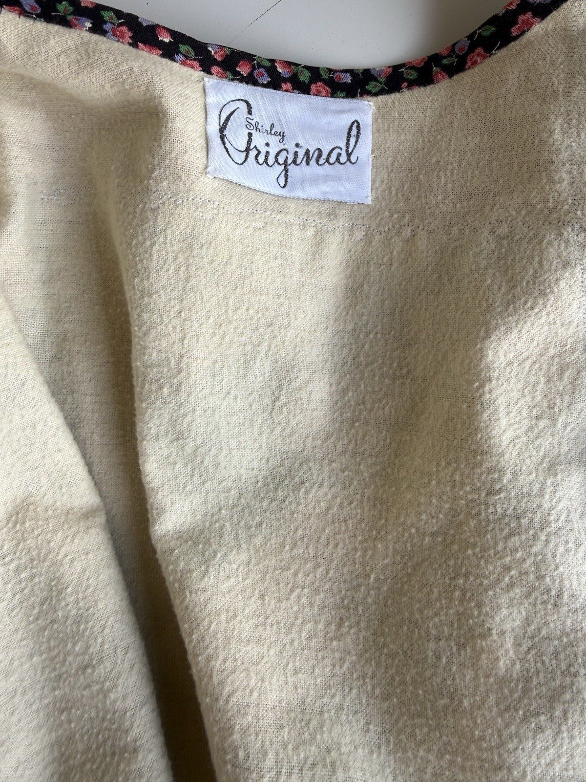 Vintage Handmade Quilt Coat Jacket Patchwork Grannycore Cottagecore Lightweight