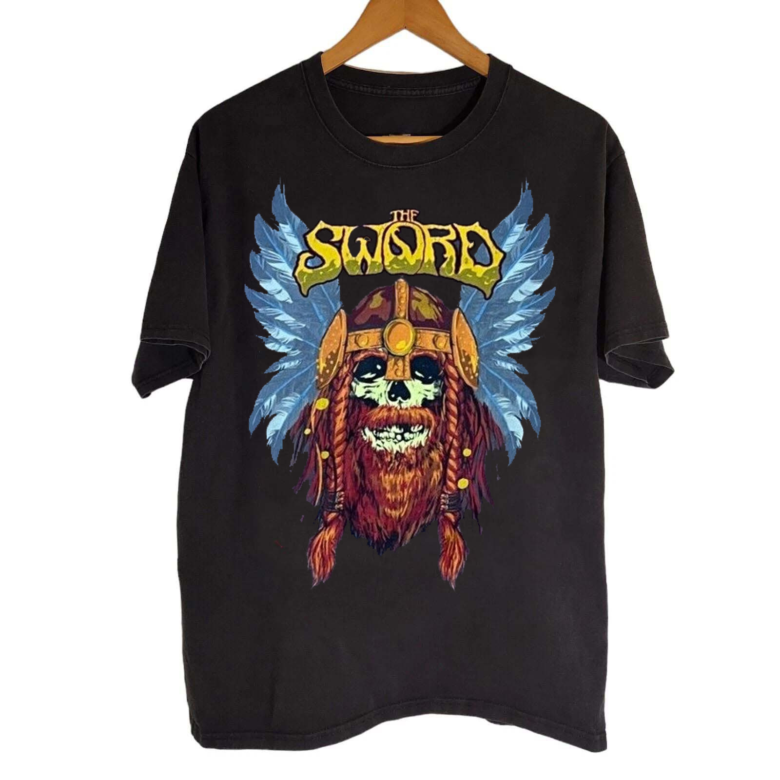 Rare The Sword Band Music Gift For Fan Black T- Shirt All Size S-5XL SC495
