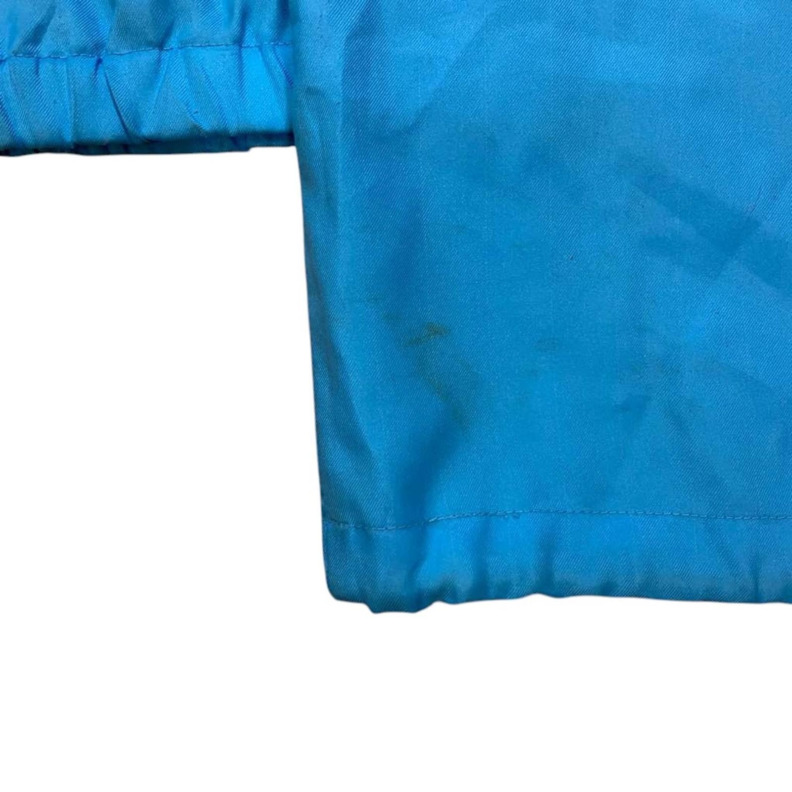 Vintage Japan Coach Windbreaker Jacket Blue L