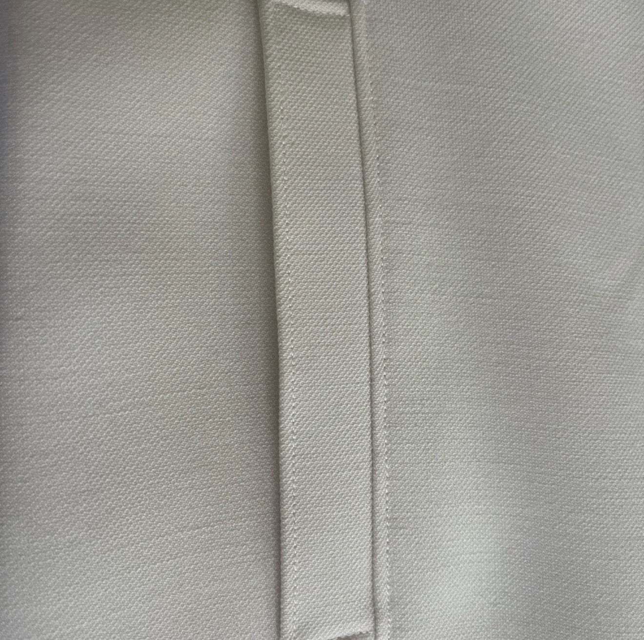 Vintage Courreges Haute Couture Future 70’s Wool Maxi Dress Jumper Ivory Size a