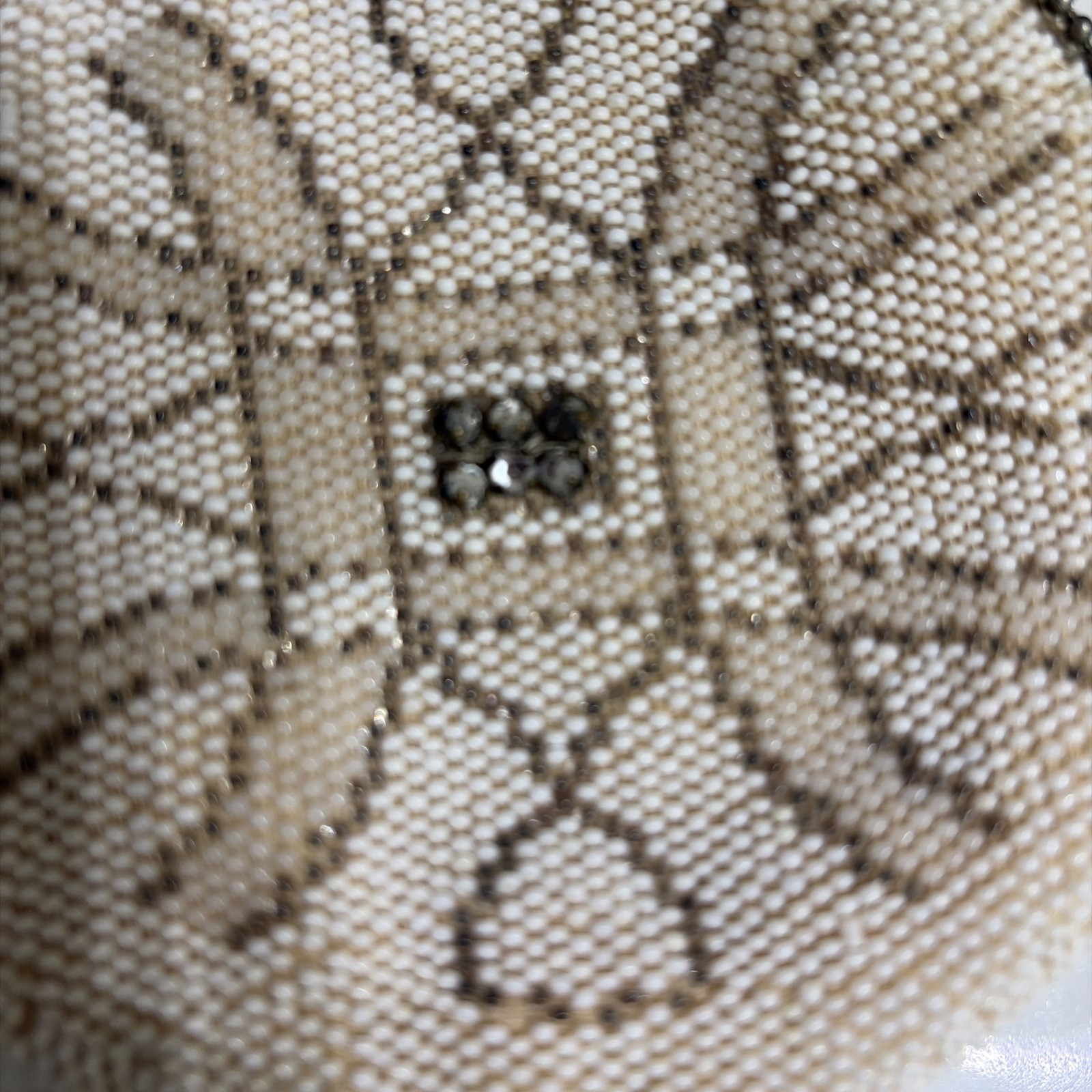 Vintage Art Deco Era Czechoslovakia Beaded Opera Coin Purse Clutch Bag Ladies