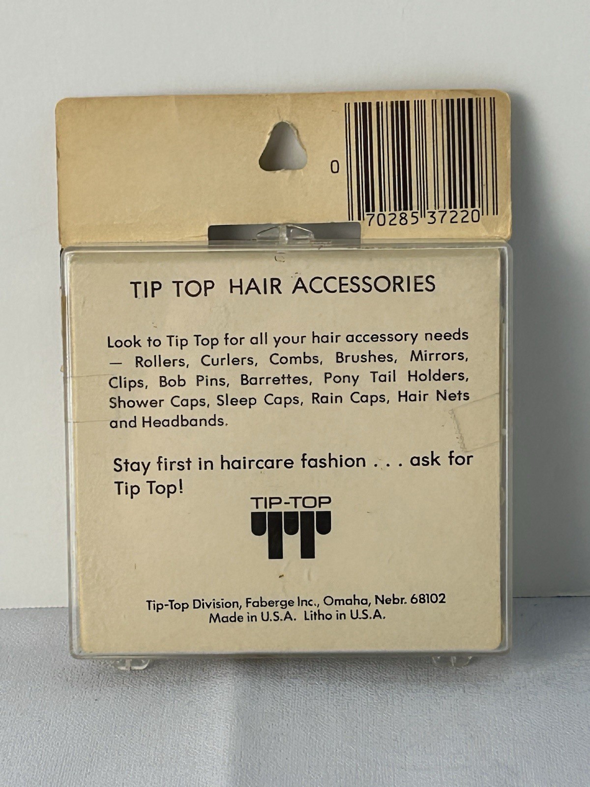 VTG Tip-Top Unbreakable Roller Pins Queen Size 40 Count Hair Styling NOS Granny