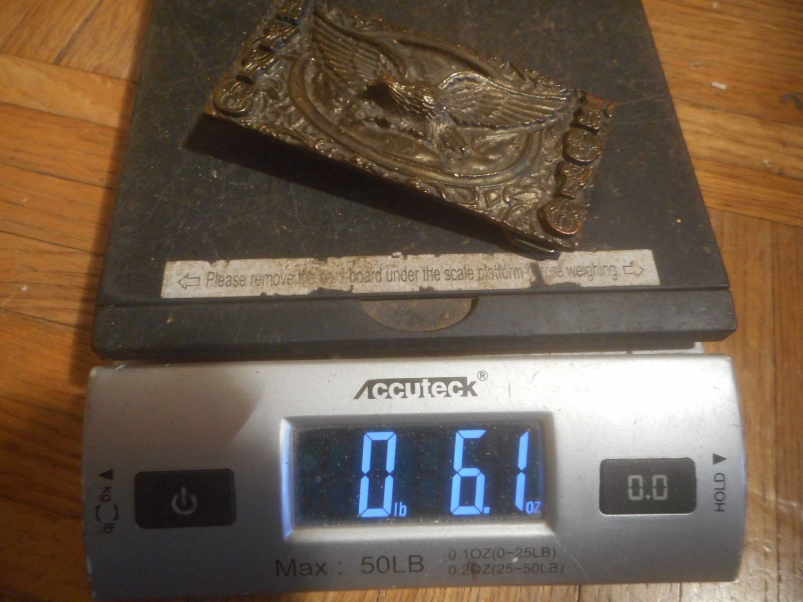 Vintage “1776 EAGLE 1976” Belt Buckle 70s Adezy Denver USA