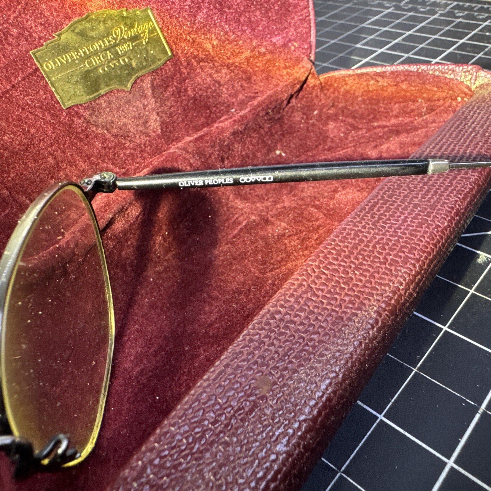 Oliver Peoples Vintage Circa 1987 Eyeglasses