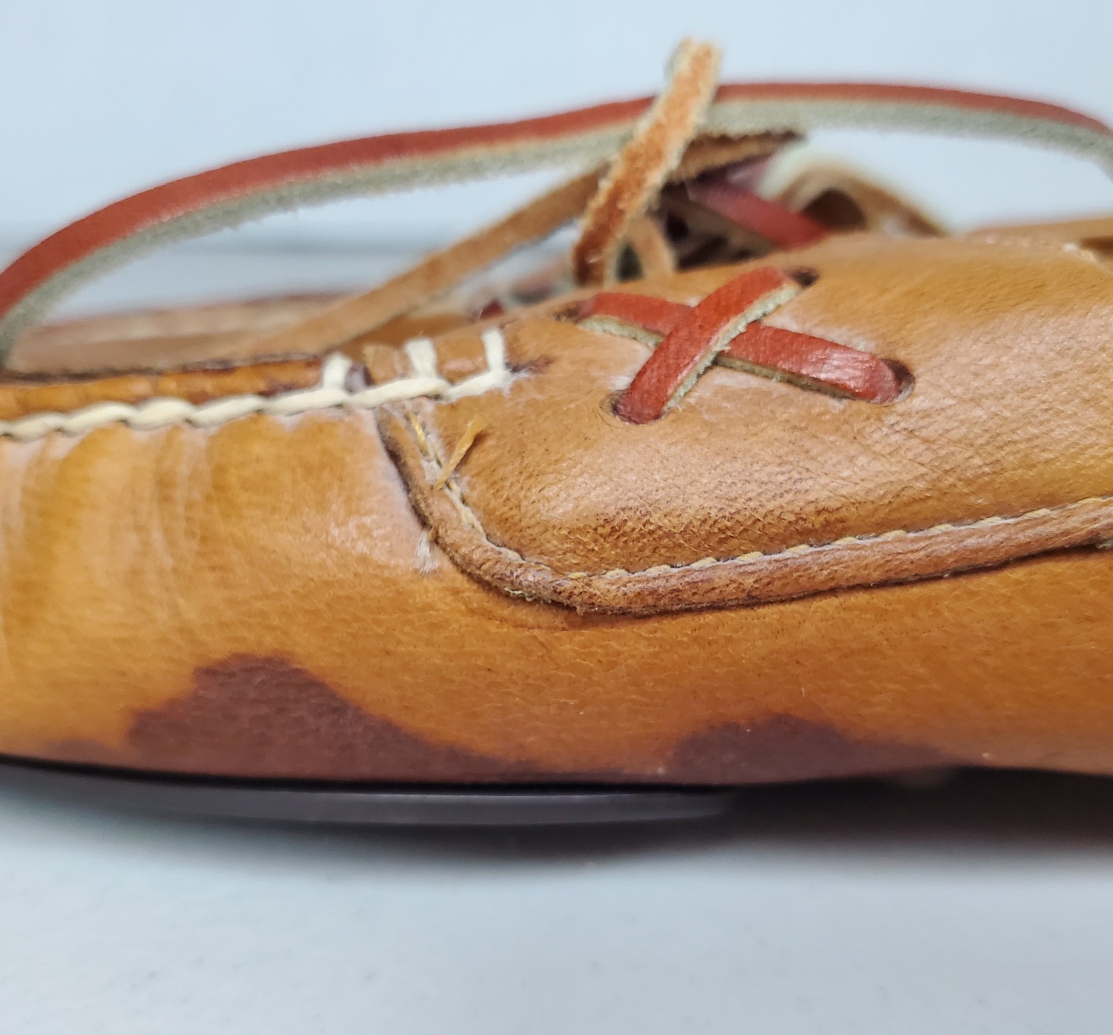 Vintage 1980s-90s Polo Country Ralph Lauren Leather Driving Loafers~Size 10~USA