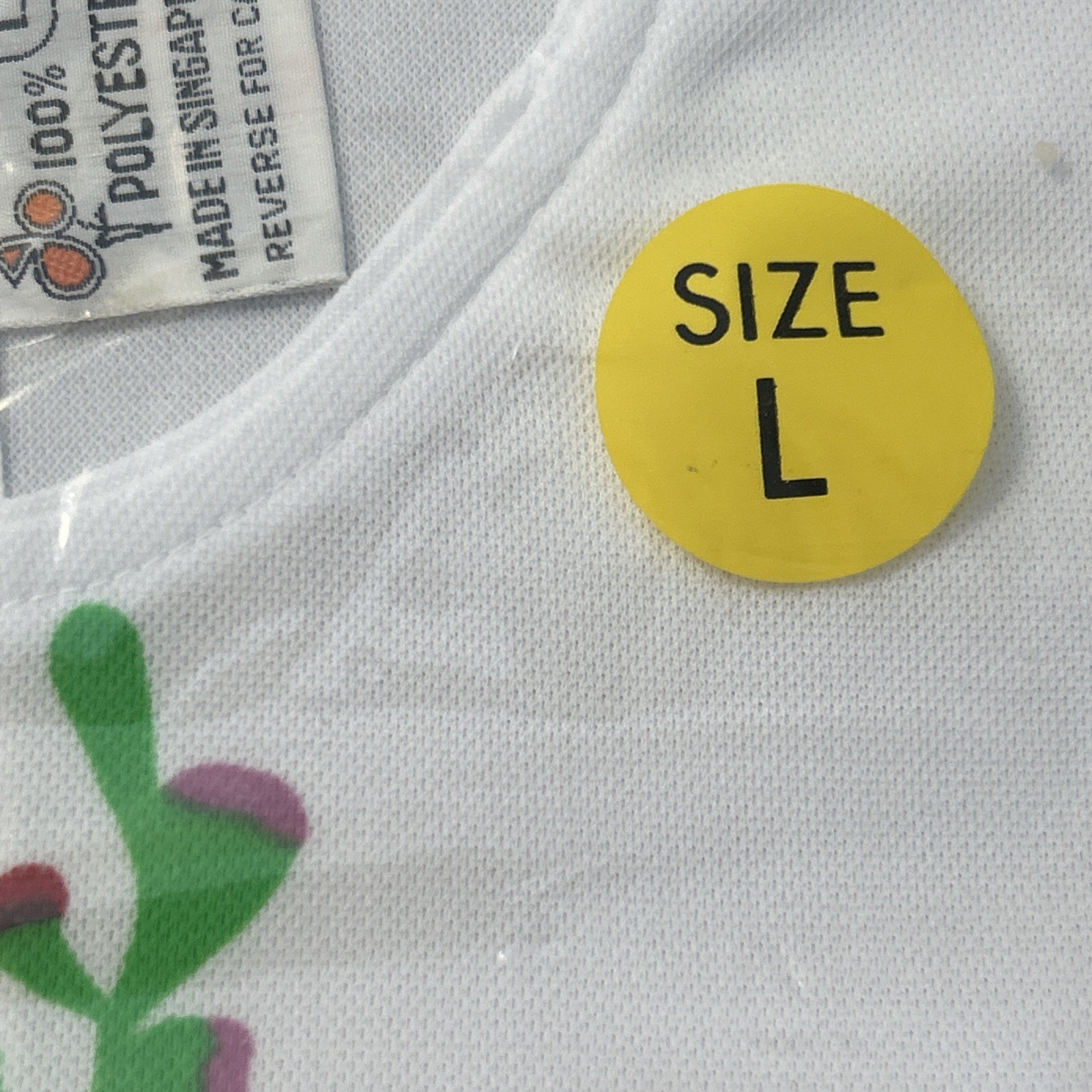 Vintage 1970s Sleeveless Size Large Shirt New Old Stock Original Tag Polyester
