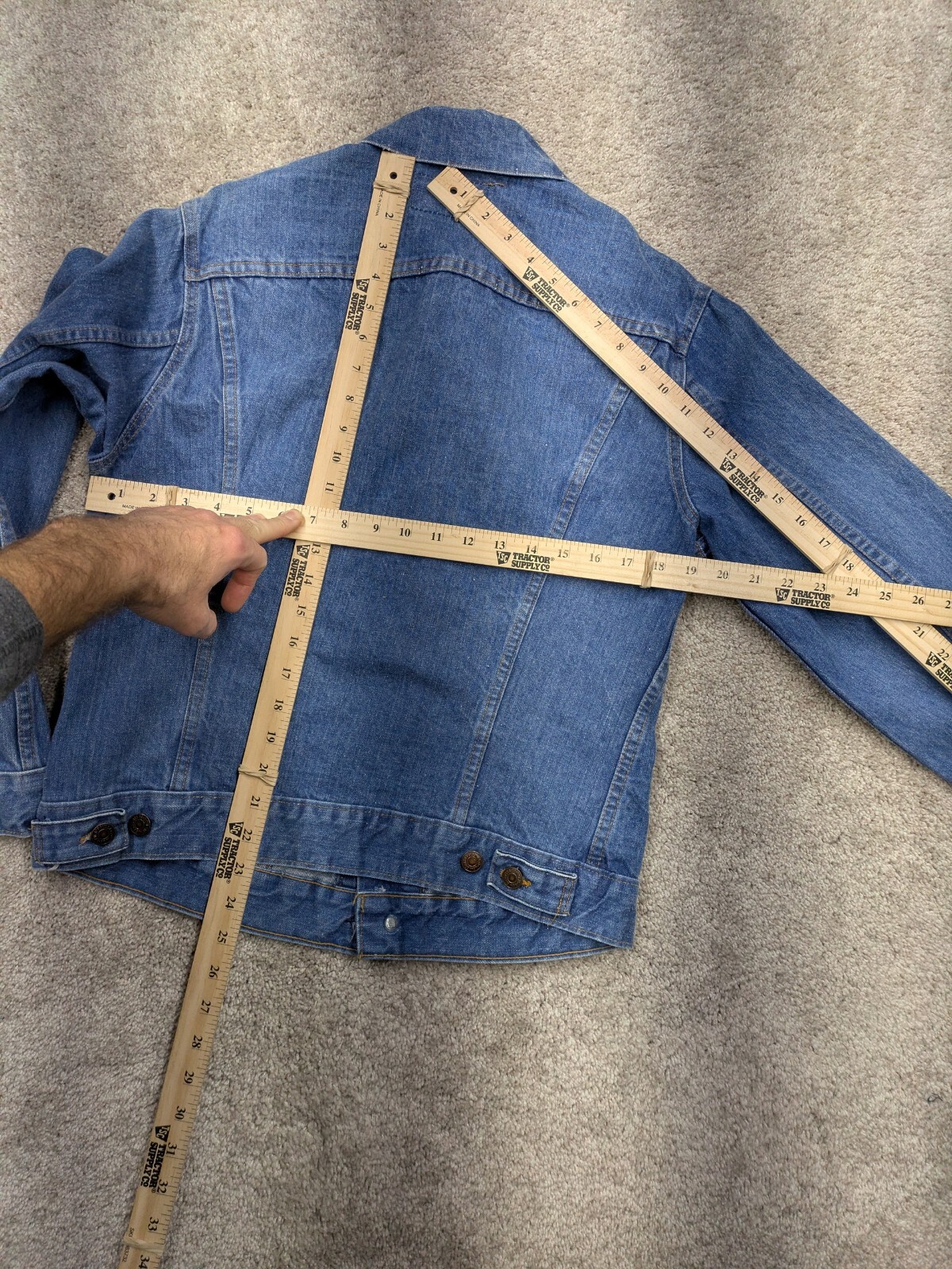 RARE VINTAGE LEVIS TYPE 3 Jacket MADE IN USA Single Stitch Size 40 Men Trucker
