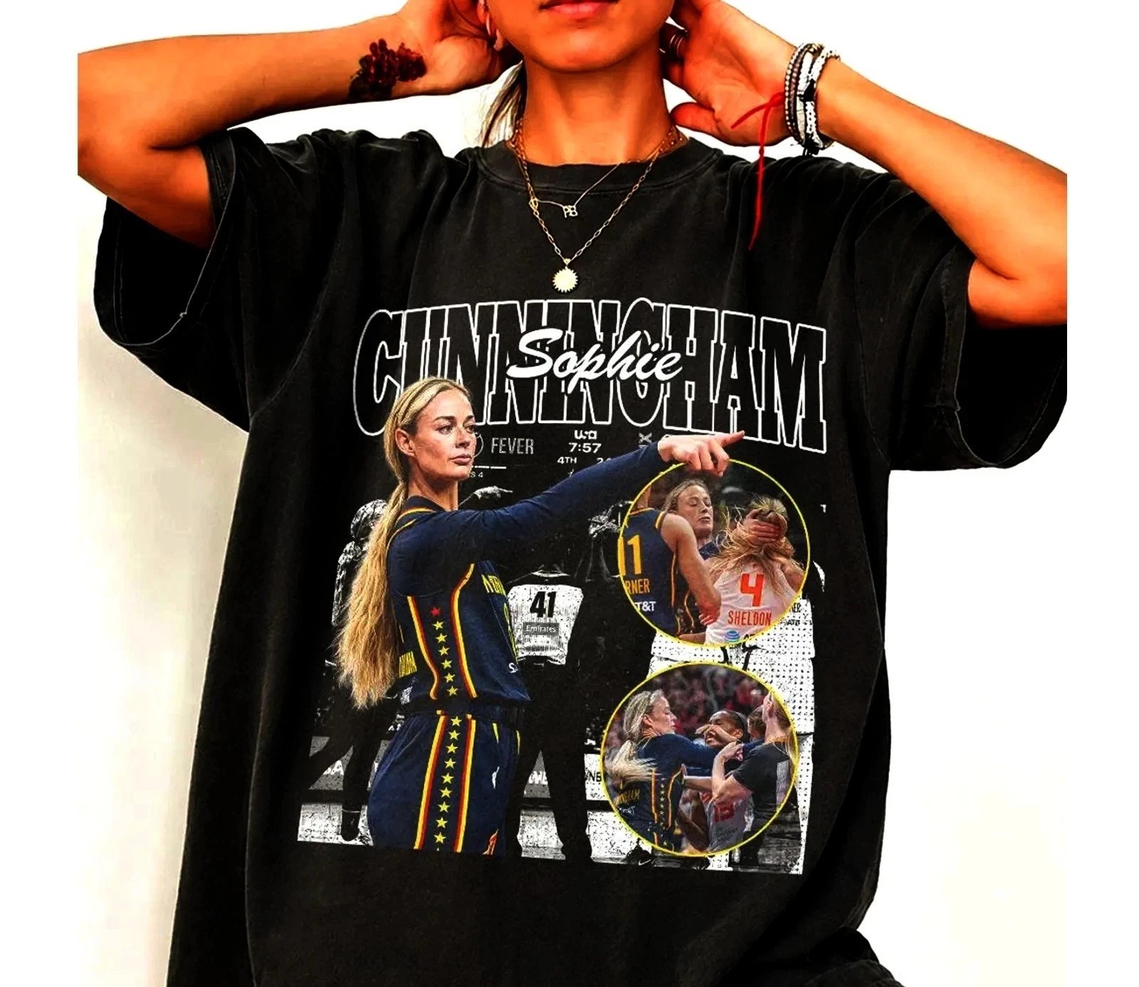 Sophie Cunningham Basketball T-Shirt, Meme Sophie T-Shirt