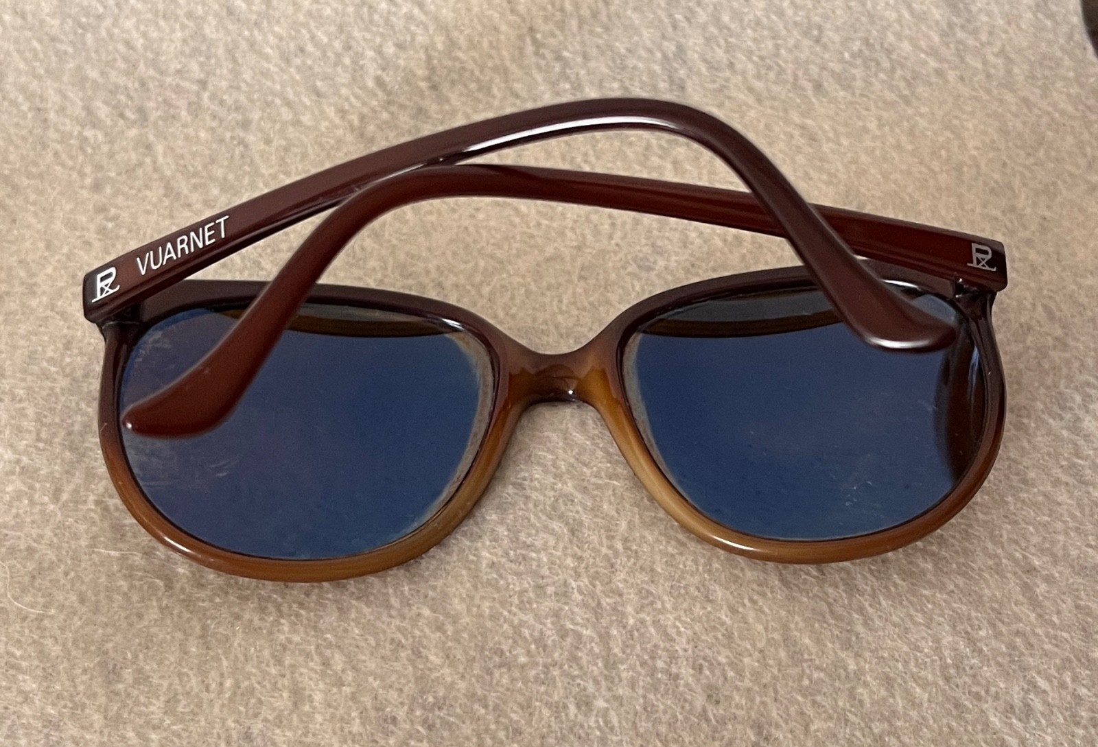 Vuarnet France 5002 Brown Gradient Mirror Lens Sunglasses
