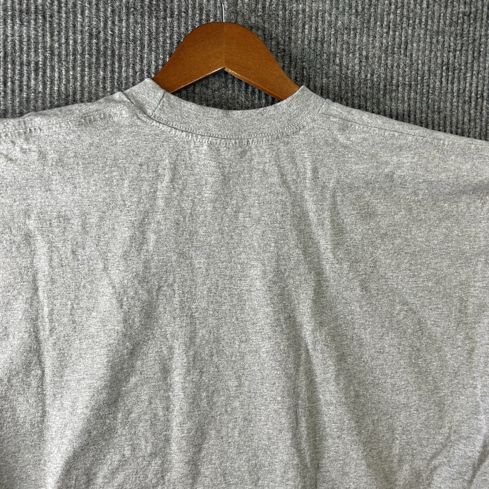 Vintage T Shirt Men’s 2XL Blank Pro Club Gray Blank Heavyweight Made In USA