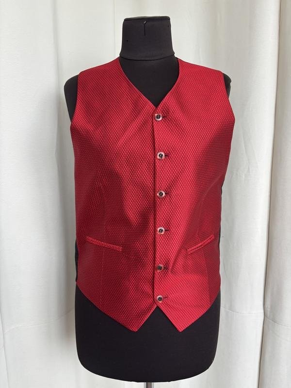 Men Wilvorst Vest Red S