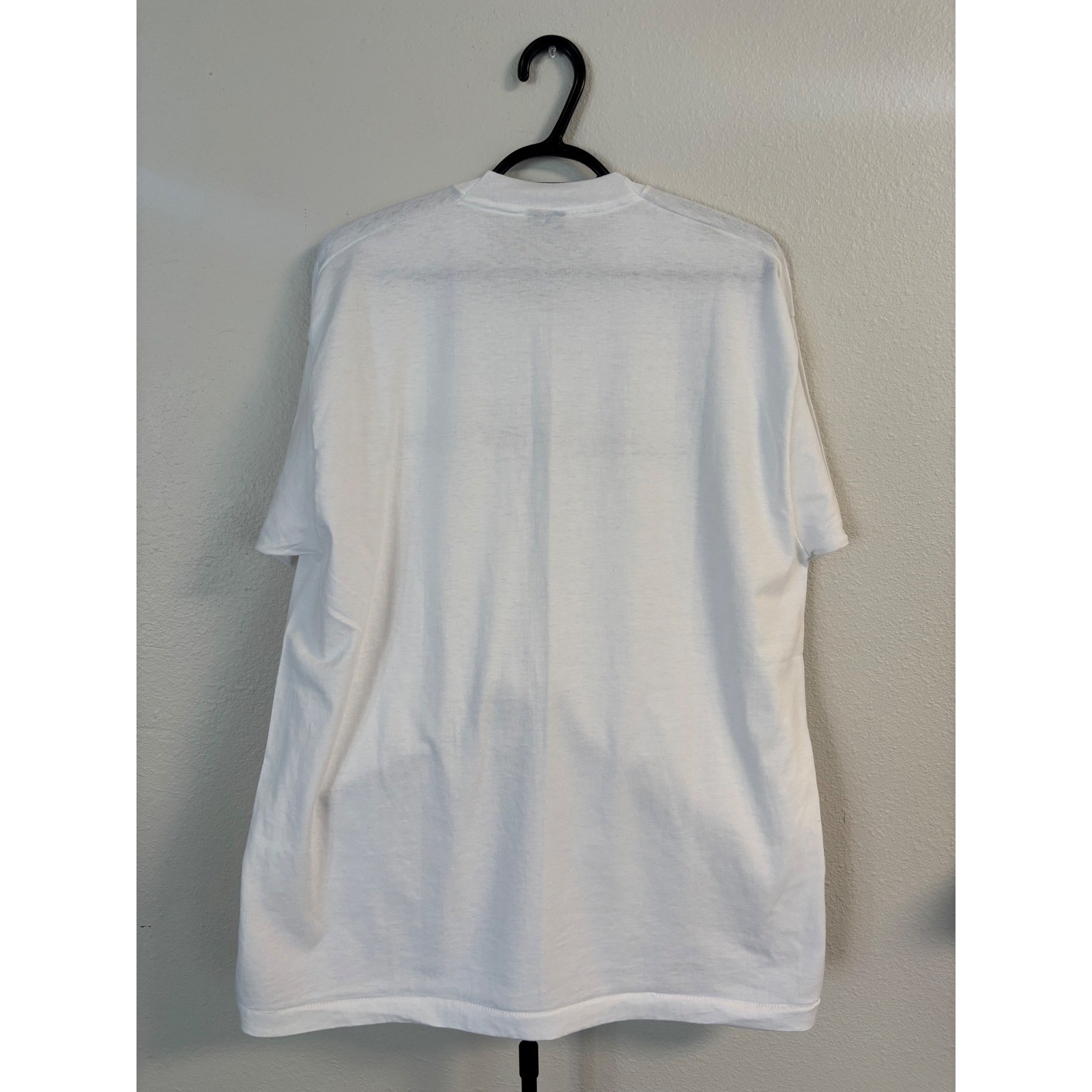 Vintage Fruit of the Loom Best T-Shirt XL White Funny Graphic Made in USA 90s